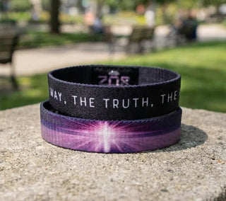 Zox Interactive Bible Verse Bracelet The Way, The Truth, The Light