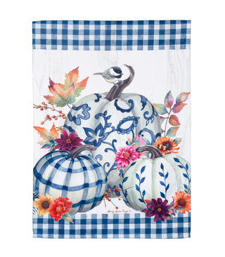 Chinoiserie Pumpkins Standard House Flag