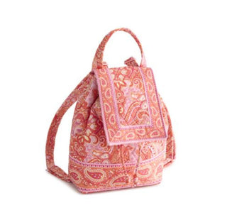 Vera Bradley Original Drawstring Backpack Sherbet