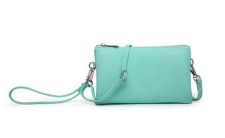 Jen & Co Riley Crossbody Aqua M013