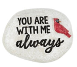 Memorial Cardinal Pocket Stone