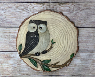 Owl Garden Stone