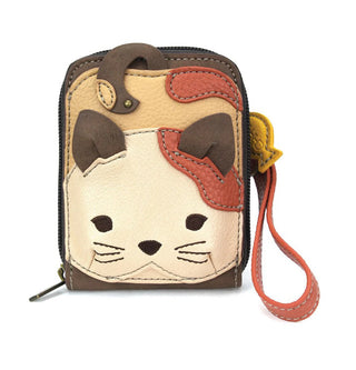 Chala 639 Credit Card Holder/ Wallet Wristlet Cat