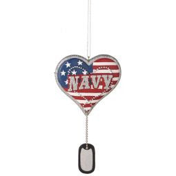 Military Heart Ornament