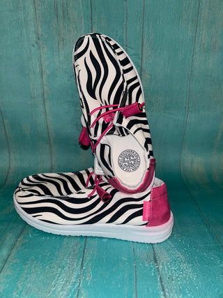 Simply Southern Slip on Loafer Zebra