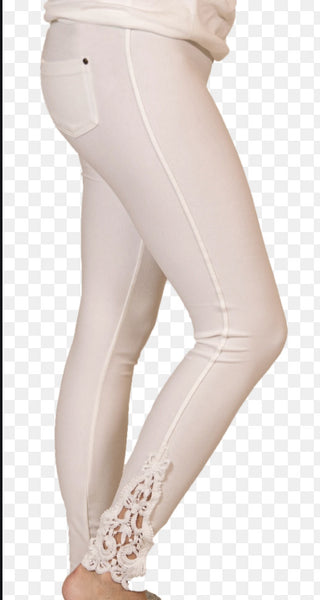 SS Lace Jeggings