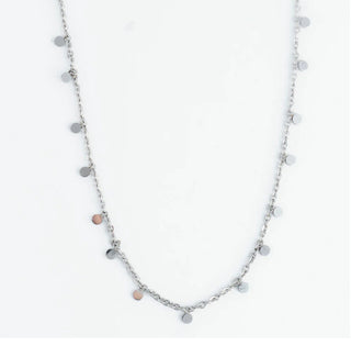 Howard's Narelle Waterproof Disc Chain Necklace Silver