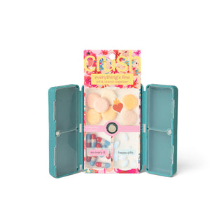 Crush Everything’s Fine Pill & Vitamin Organizer Teal