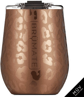 Brumate Uncork'd Gold Leopard