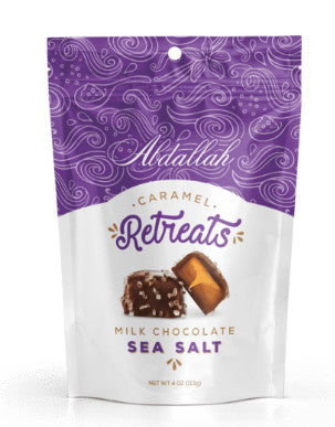 Abdallah Milk Chocolate Sea Salt Caramel Retreats 4oz