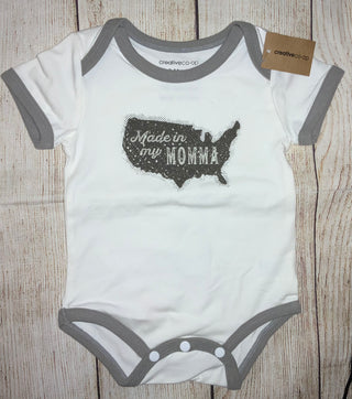 Creative Co-op Onesie Made in My Momma