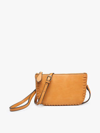 Jen & Co Bonnie Crossbody Wristlet Pumpkin Spice  M2397