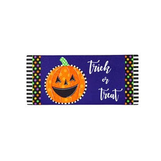 Patterned Jack-o-Lantern Switch Mat