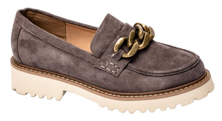 Corkys Literally Faux Suede Loafers Light Grey