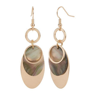 Whispers Overlay with Abalone Dangle WN003038