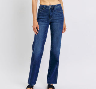 Judy Blue MR Petite Straight Tummy Control Classic 88861