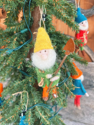 Felt Gnome Ornament