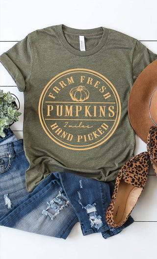 Kissed Apparel Farm Fresh Pumpkins T-Shirt