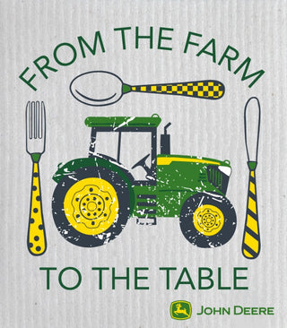 Wet It! John Deere Swedish Dishcloth