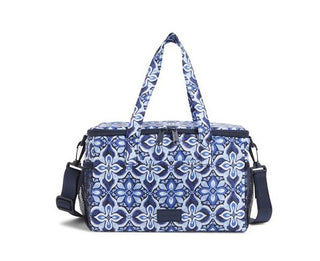 Vera Bradley Ripstop Cooler Raindrop Medallion