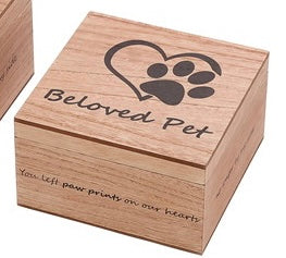 Beloved Pet Memory Box
