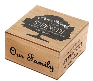 Our Family is a Circle Memorial Box