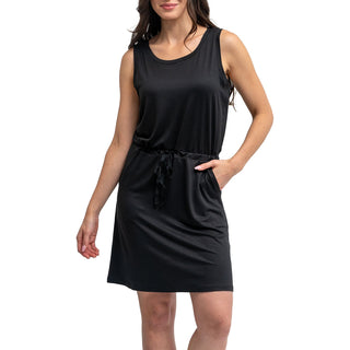 Jack & Missy Napa Drawstring Dress Black