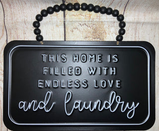 Endless Laundry Wall Decor