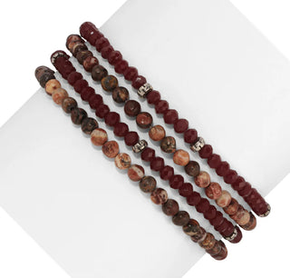 My Fun Colors Leopard Skin Spiritual Gemstone Bracelet
