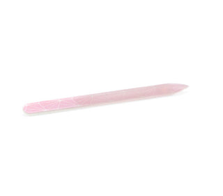 Lemon Lavender Glass Nail File Pink
