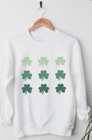 Kissed Apparel Retro Shamrock Crewneck