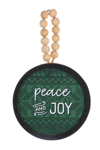 Peace & Joy Ornament