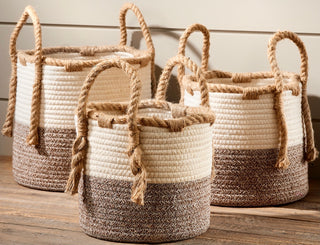 Woven Braided Basket