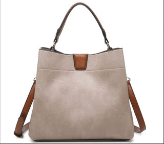 Jen & Co Tati Hobo Bag Warm Grey M1951