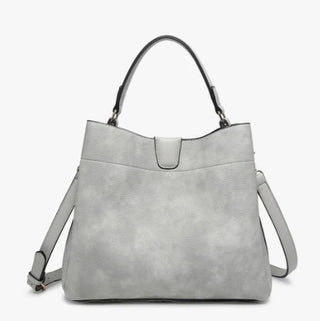 Jen & Co Tati Hobo Bag Light Grey M1951