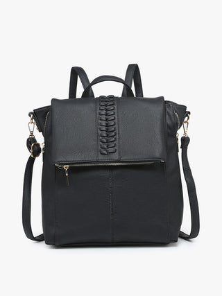 Jen & Co Vivian Backpack Black M2348