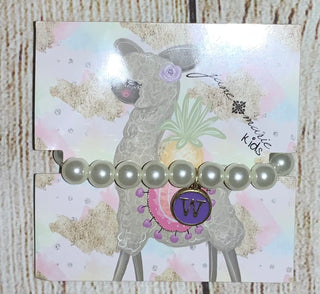 Jane Marie Kids Monogram Bracelet