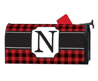 Buffalo Check Monogram Mail Wrap