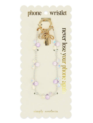 Simply Southern Phone Wristlet Trio Purple