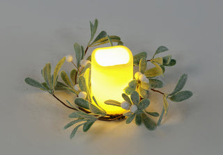 Mistletoe Shimmer Candle Ring