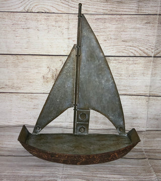 Metal Sail Boat