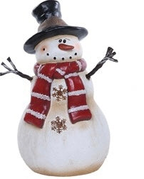 Resin Snowman Figurine