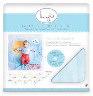 Lulujo Baby 's First Year Blanket You Are My Sunshine
