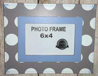 Adams & Co. Polka Dot Photo Frame