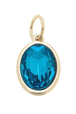 Canvas Style Charmed Birthstone Charm