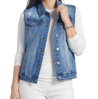 Coco & Carmen OMG Super Stretch Jean Vest