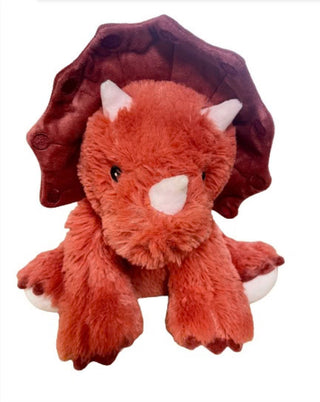 Warmies Triceratops Red