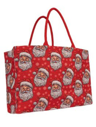 Simply Southern Bag Tote Holiday Santa