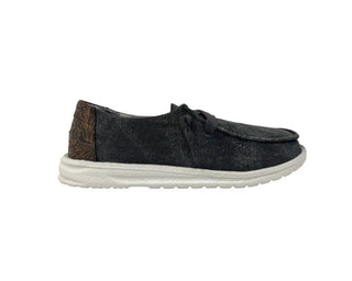 Gypsy Jazz Spiral Slip On Black