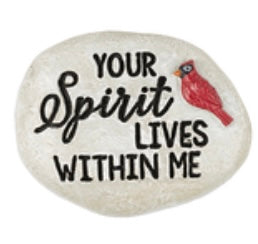 Memorial Cardinal Pocket Stone